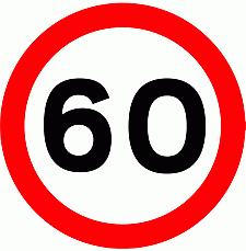 60 mph speed limit