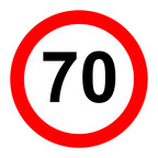 70 mph speed limit
